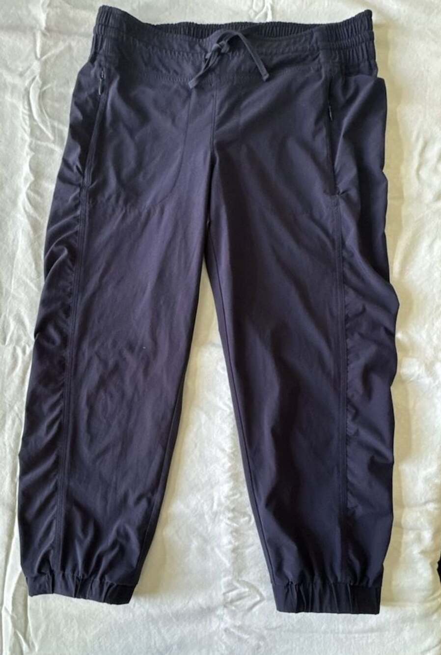 Athleta Attitude Jogger Pants Size 10 Volcanic Violet inseam 22”